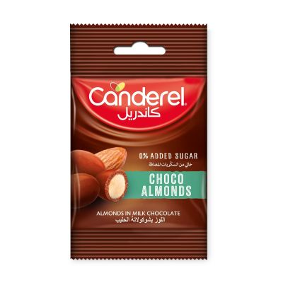 CANDEREL ALMONDS IN MILK CHOCOLATE 40G