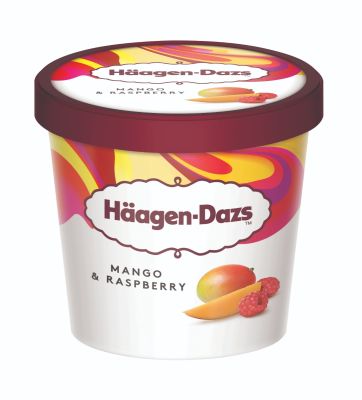 HD ICE CREAM MANGO RASPBERRY 100 ML