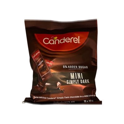 CANDEREL DARK CHOCOLATE 10GM X 15 POUCH