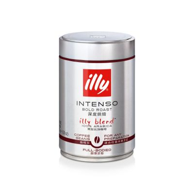 ILLY COFFEE BEANS DARK ROAST 250G