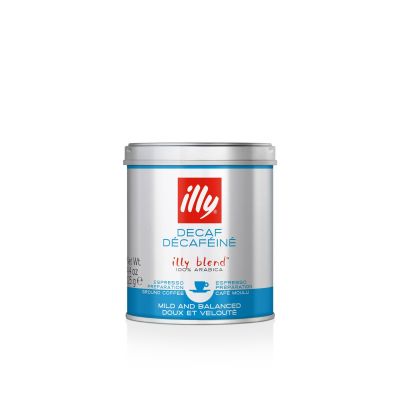 ILLY COFFEE GROUND DECAF 125 G